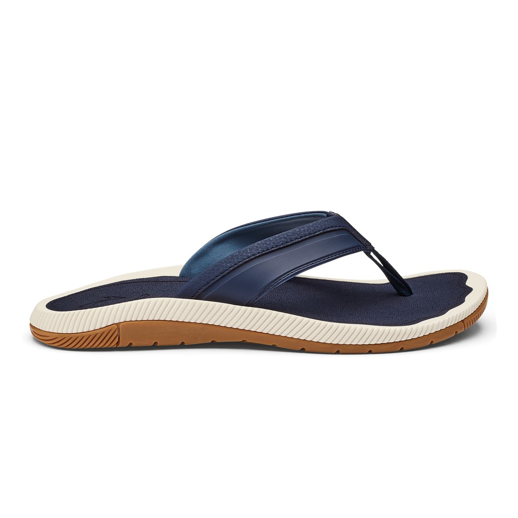 Olukai Zehentrenner Herren - Kukulu Comfortable Beach DunkelBlau - 37209LYRB